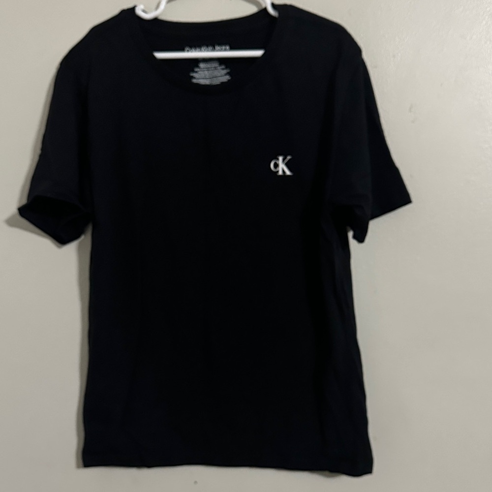 Calvin Klein Black Tee with Logo
